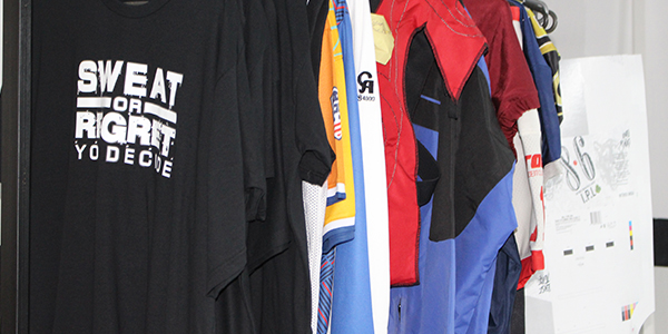 custom sportswear manufacturer branding and logo printing